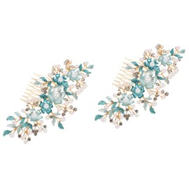 FOMIYES Pcs Flower Clip Hair Accessory for Girls Styling Comb Rhinestone Women Headpiece for Bride Wedding