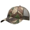 Foetest Gorra de béisbol ajustable de camuflaje de malla de