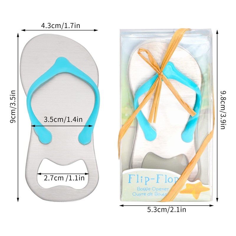 Marrywindix 8 Pack Flip-flop Bottle Openers Special "pop the Top"