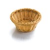 Lacor Round Bread Basket 21X21X8, Polypropylene, Beige, 21 x 8