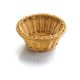 Lacor Round Bread Basket 21X21X8, Polypropylene, Beige, 21 x 8 cm