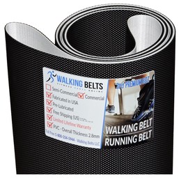 WALKINGBELTS Walking Belts LLC - Livestrong LS8.0T-C1 S/N:TM652 Treadmill Walking Belt 2ply Premium + Free 1oz Lube