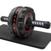 FEELCAT Abdominal Roller, Silent, Wide Roller, High Stability, For Beginners,