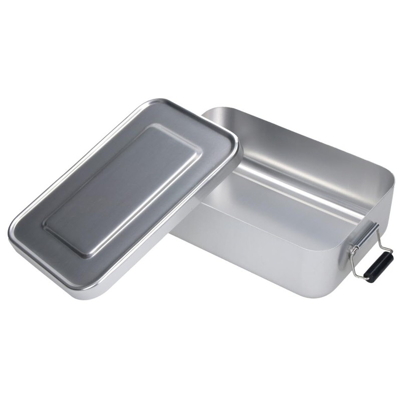 Heavy Duty Aluminum Lunch Box/Storage Container 180 x 120 x