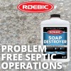 Roebic Septic Tank Cleaner 32 Fl Oz Bacterial Cultures for