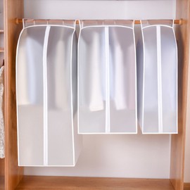 Moisture-blocking new material wide clothes cover premium clothes cover zipper type, No. 3 / 습기차단 신소재 와이드 옷커버 프리미엄 의류커버 지퍼형, 3호