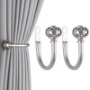 Meplait 2 Pack Curtain Holdbacks, Coin Lantern Curtain Holdbacks Curtain