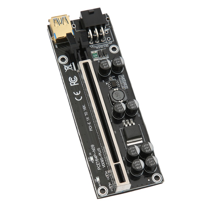 Riser Adapter Card 6P Interface Fixed Buckle Power Protection Fine