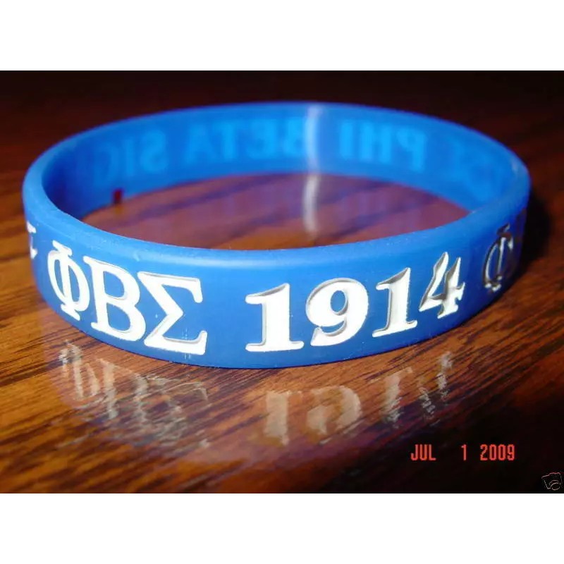 PHI BETA SIGMA GREEK FRATERNITY WRISTBANDS