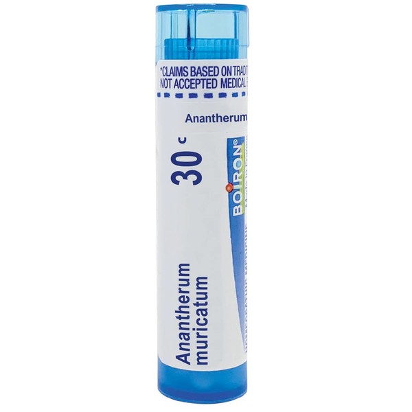 Boiron Anatherum Muricatum 30C Homeopathic Medicine for Skin Rash - 80 Pellets