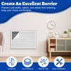 Wintcomfort Air Vent Filter Kit, 39"x39" Cut to Fit Micro