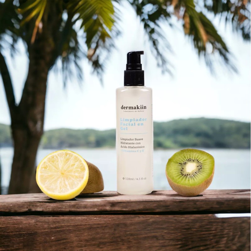 Dermakiin Limpiador Facial Antiedad En Gel Con Antioxidantes