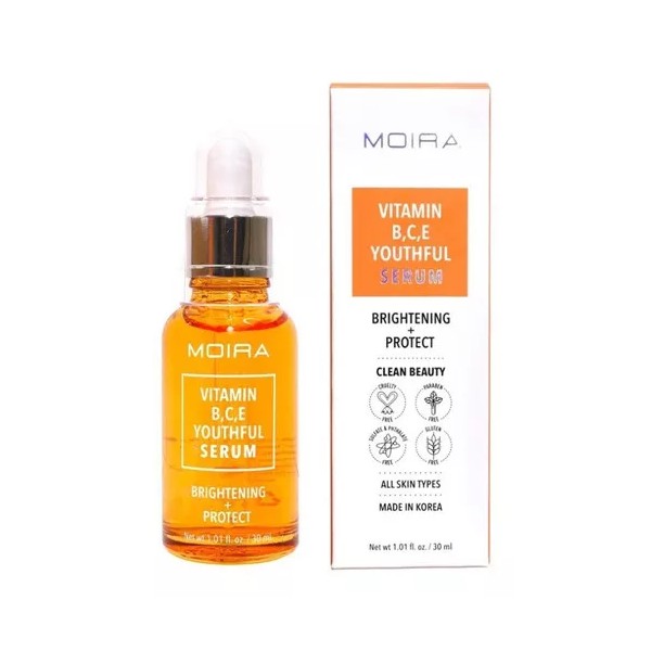 MORIA COSMETICS Serum Juvenil De Vitamina B, C, E Moira