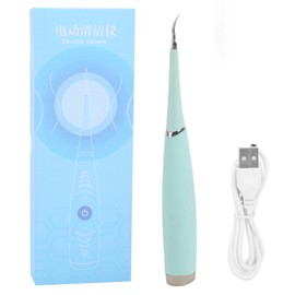 Electric Dental Calculus Remover Plaque Tartar Cleaner Teeth Cleaning Tool for Oral CareGreen
