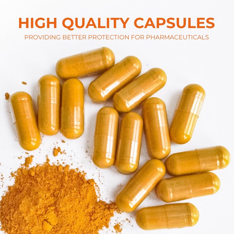 AngtaiJN Empty Gelatin Capsules Size 00 Clear Empty Capsules for
