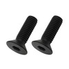 POSH 990825-K2 Motorcycle Supplies Sarah Cap Bolts (Stainless Steel/Black) 2