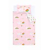 Catherine Lansfield Rainbow Swan Easy Care Single Duvet Set Pink