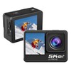 VAK Camara Digital Deportiva 302 Doble Pantalla MICROFONO 5K WiFi