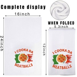 MYSOMY Meatball Kitchen Towel (MEATBALL UK)