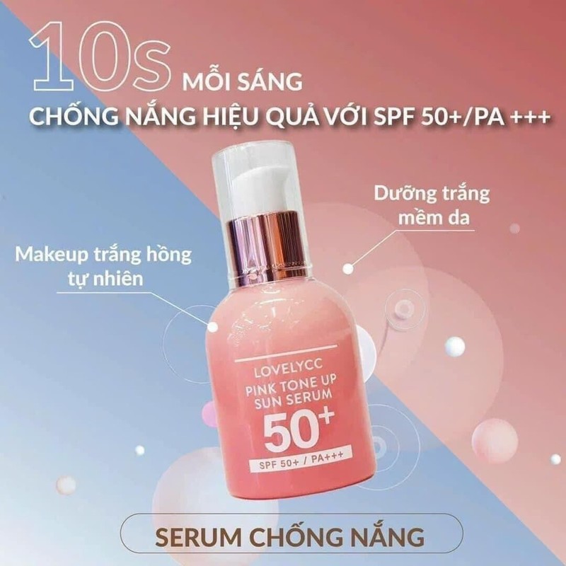 LovelyCC CELLAPY Pink Tone Up Ampoule TC SPF50+/PA+++ 30g Tone