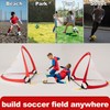 Porayhut Quick Open Soccer Net Pop up Goal for Kid