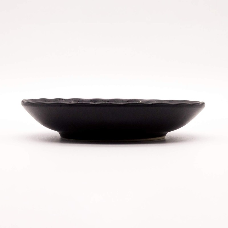 Ichikyu Mino Ware Plate, Diameter 4.7 inches (12 cm), Set