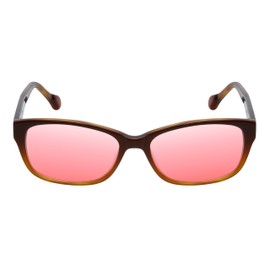 Calabria Primrose Pink Tint FL-41 Reading Glasses +0.25 Brown/Havana Fade Women Blue Light Sensitivity FL41 Readers
