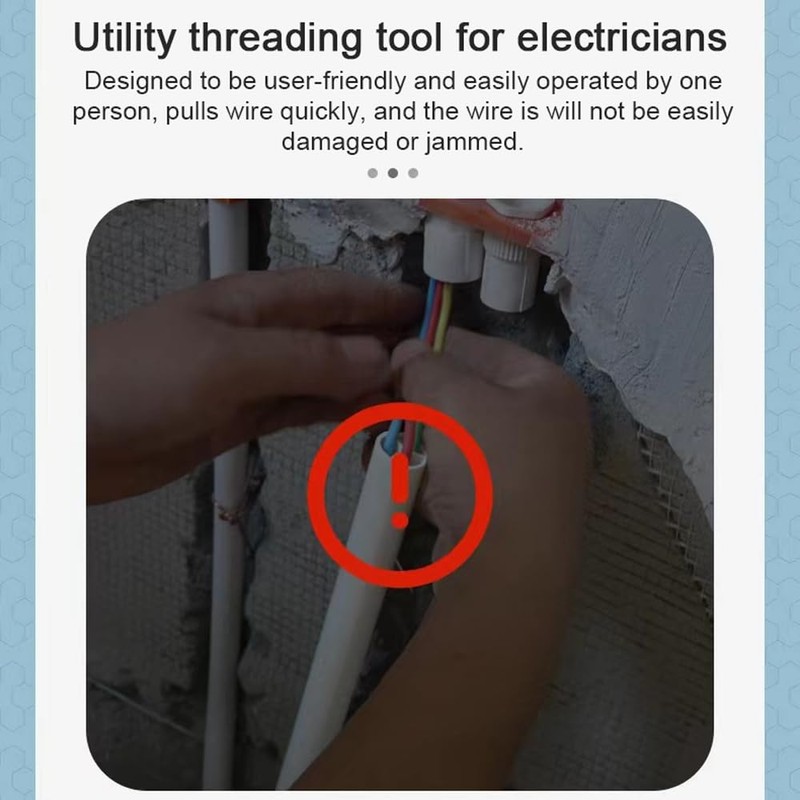 86 and 118 Bottom Boxes Universal Wire Threading Aid Electrician