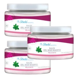 Exfoliante Sal Del Mar Muerto Relajante Shelo Nabel® 260grs.