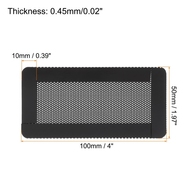 sourcing map Set of 3 PC Dust Filters, 150 x