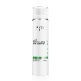 Apis EXFOLIATION Kühlungsgel - 200 ml - Neutralisierung von AHA-Säuren nach Peelings indert Rötungen und Schwellungen, kühlt und beruhigt die Haut, mit Mimose- und Wasserlilien-Extrakt