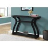 Monarch Specialties I CONSOLE TABLE, BLACK