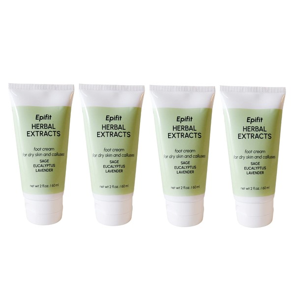 Epifit Aromatherapy All Natural Moisturizer Foot Cream with Rosemary Lavender