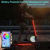 2 Sets 2pcs 15.6in LED Bike Lights Kit for Night