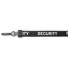 ALG ID Cards | Black Pre-Printed Security Lanyard with Safety