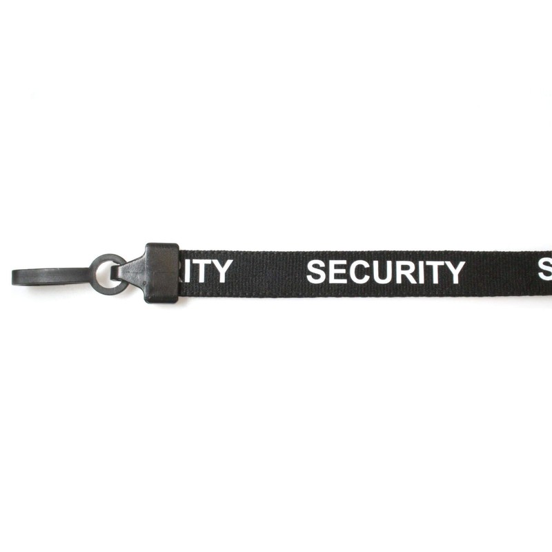 ALG ID Cards | Black Pre-Printed Security Lanyard with Safety