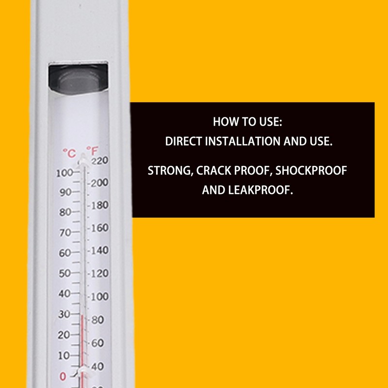 Oil Level Gauge Water Liquid Level Temperature Meter Intuitive Display
