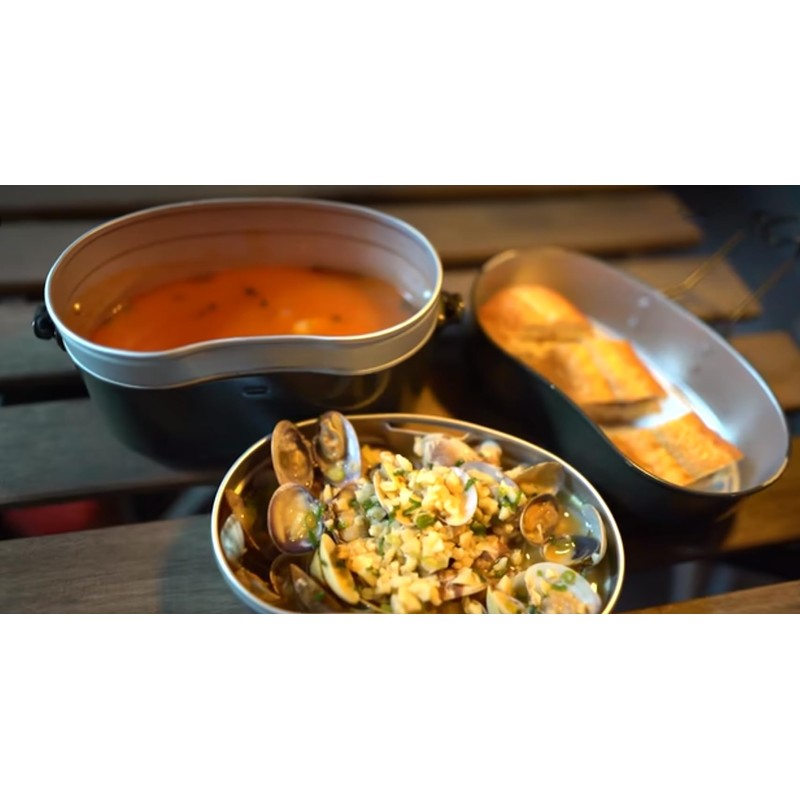 Messkit Camping Cooking Set Camping Cookware Set Mess Tins for