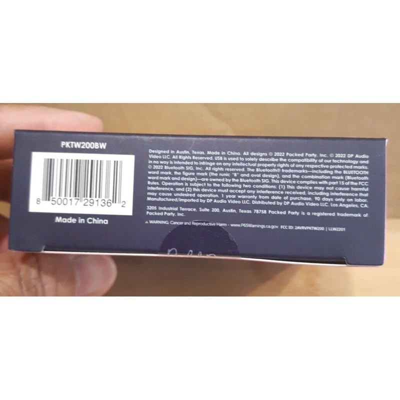 Packed Party Turn It Up! Wireless Earbuds (Bluetooth)