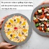 UAREBST Silicone Pie Crust Shields, Adjustable Baking Pie Crust Shield