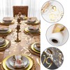 Table Decoration 60th Birthday, Table Runner Gold Roll Table Runner