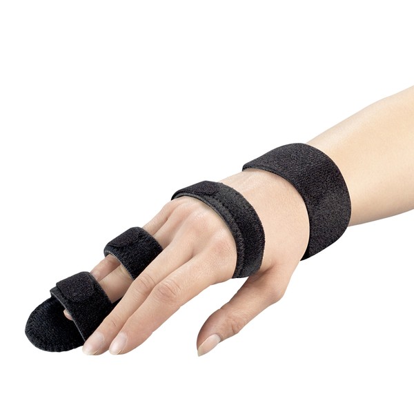 OTC Finger immobilizer Hand Splint, fracure Recovery Support, Medium
