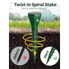 Mole Repellent Solar Powered for Lawns,Waterproof Gopher & Groundhog Repellent