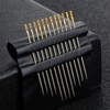24 Pieces Self Threading Needles Easy Threading Needles and 4