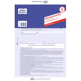 Avery Zweckform 2875 Untermietve Rtrag for Homes and (A4 Self Copying Pack of 5)