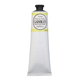 Gamblin Artist Oil, 150ml Tube, Nickel Titanate Yellow (2480)
