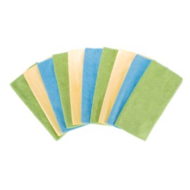 Fuller Brush Paños de Limpieza Multiusos, Multiusos, Multicolores, Reutilizables, para Lavar y Limpiar, tamaño Extragrande de 40,6 x 40,6 cm, Paquete de 10