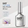 Brown Blue Cat Eye Gel Nail Polish, UV Gel, 4310,