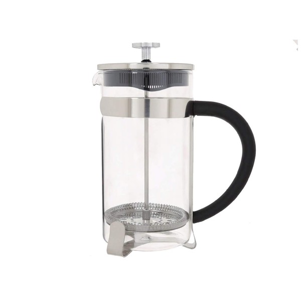 Cafetera Prensa Francesa de borosilicato con acero inoxidable, para 8