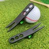 GBTUPOKW 2 PCS Golf Ball Fork Pivot Divot Repair Tool